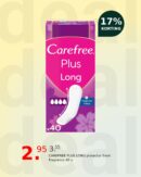 CAREFREE PLUS LONG protector fresh fragrance 40 u